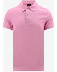 Tom Ford - Classic Short-Sleeved Polo T-Shirt - Lyst