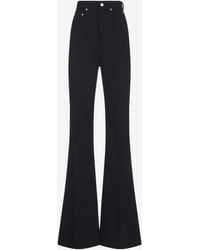 Rick Owens - Bolan Bootcut Wool Pants - Lyst