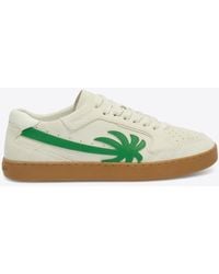 Palm Angels - New Palm 1 Low-Top Suede Sneakers - Lyst