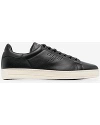 Tom Ford - Warwick Calf Leather Sneakers - Lyst