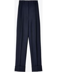 Prada - Straight-Leg Mohair Pants - Lyst