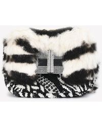 Tom Ford - Mini Natalia Tiger Print Faux-Fur Shoulder Bag - Lyst