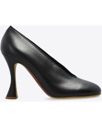 Moschino - Leather Heeled Shoes - Lyst