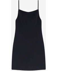 Givenchy - Sliced Crepe Cady Mini Dress - Lyst