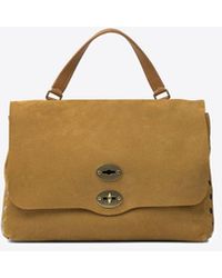 Zanellato - Medium Postina Nubuck Leather Shoulder Bag - Lyst