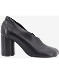 MM6 by Maison Margiela - Tabi 80 Anatomic Leather Pumps - Lyst