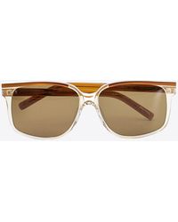 Saint Laurent - Sl 599 Square-Frame Sunglasses - Lyst