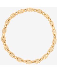 Tory Burch - Gemini Chain Link Necklace - Lyst