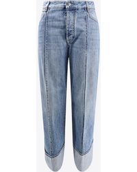 Bottega Veneta - Straight-Leg Cropped Jeans - Lyst