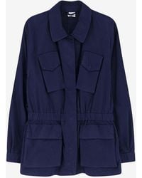 Aspesi - Buttoned Field Jacket - Lyst