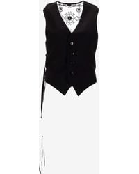 Ann Demeulemeester - Tiuku Classic Waistcoat - Lyst