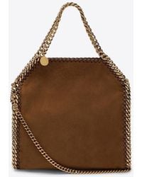 Stella McCartney - Mini Falabella Suede Tote Bag - Lyst
