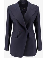 The Seafarer - Gilda Wool Blazer - Lyst