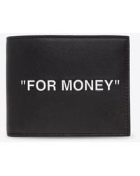 Off-White c/o Virgil Abloh - Quote Leather Bi-Fold Wallet - Lyst