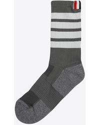 Thom Browne - 4-Bar Sports Socks - Lyst