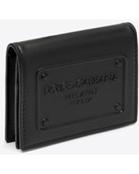 Dolce & Gabbana - Logo-Embossed Leather Wallet - Lyst