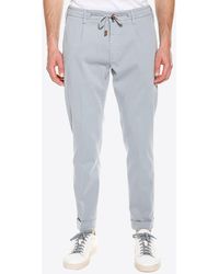 Eleventy - Elasticated Track Pants - Lyst