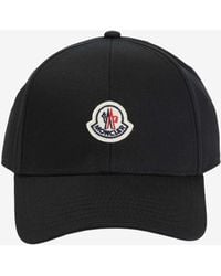 Moncler - Logo Patch Baseball Cap - Lyst