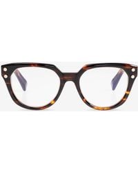 Balmain - Bold Rectangular Glasses - Lyst