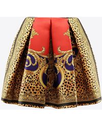 Versace - Silk Skirt, - Lyst