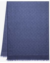 Ferragamo - Gancini Monogram Print Stole - Lyst