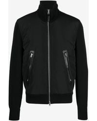 Tom Ford - Zip-Up Bomber Jacket - Lyst