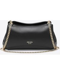 Prada - Small Tumulte Nappa Leather Crossbody Bag - Lyst