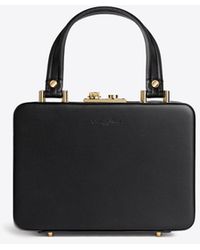Gianvito Rossi - Valì Leather Top Handle Bag - Lyst