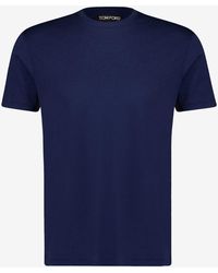 Tom Ford - Basic Crewneck T-Shirt - Lyst