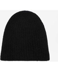 Roberto Collina - Cashmere And Silk Ribbed Beanie - Lyst