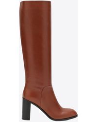 Sartore - Cavaillon 80 Leather Knee-High Boots - Lyst