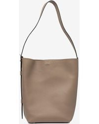 Max Mara - Small Archetipo Leather Shoulder Bag - Lyst