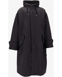 Ami Paris - Padded Parka Jacket - Lyst