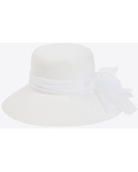Maison Michel - New Kendall Wool Felt Hat - Lyst