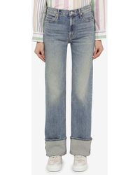 Mother - Duster Skimp Cuff Jeans - Lyst
