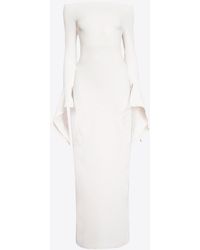 Solace London - Amalie Off-Shoulder Maxi Dress - Lyst