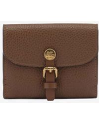 Etro - Pony Leather Wallet - Lyst