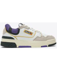 Autry - Clc Low-Top Leather Sneakers - Lyst