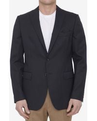 Tonello - Single-Breasted Wool Jacket - Lyst