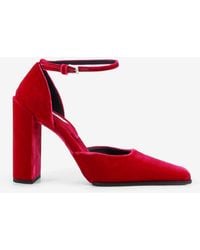 Alaïa - D' Orsay 90 Velvet Décolleté - Lyst