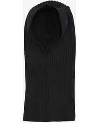Needles - Embroidered Logo Wool Balaclava - Lyst