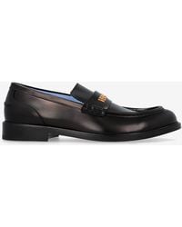 Versace - Leather Shoes Type Loafers - Lyst