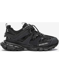 Balenciaga - Track Nylon And Mesh Running Sneakers - Lyst