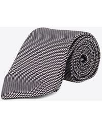 Tom Ford - Patterned Silk Tie - Lyst