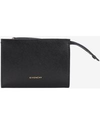 Givenchy - Zipped Leather Wallet - Lyst
