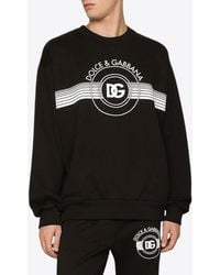 Dolce & Gabbana - Cotton Crew-Neck Sweatshirt For - Lyst