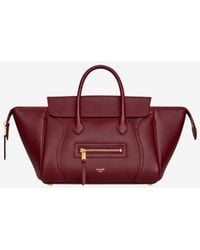 Celine - Little Luggage Grained Leather Shoulder Bag - Lyst