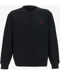 Polo Ralph Lauren - Logo Embroidered Sweatshirt - Lyst