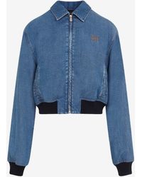 Miu Miu - Lyocell Jacket - Lyst