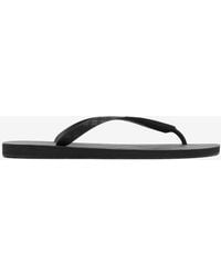 Burberry - Haze Check Flip-Flops - Lyst